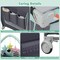 Babyjoy 3 in 1 Baby Playard Portable Infant Nursery Center w/ Zippered Door Pink/Grey/Pink & White/Green